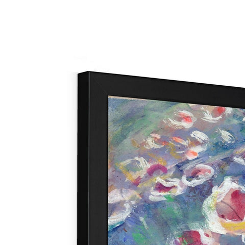 WILD ROSES Framed Print