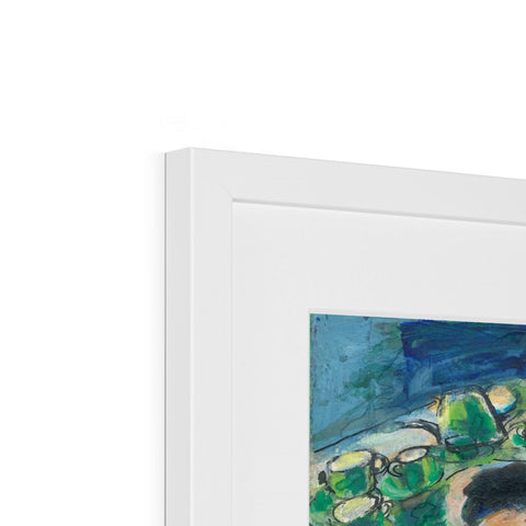 MRS SINGH, ALL SAINTS CHURCH Framed & Mounted Print