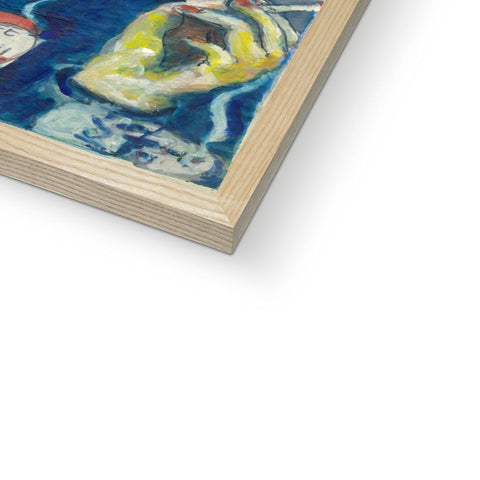 THE CONDUCTRESS Framed Print