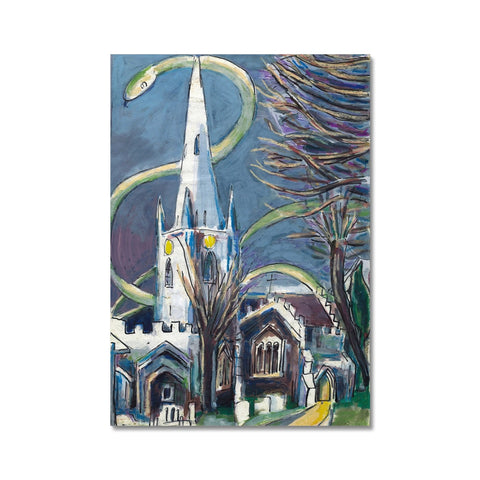 THE VIPER OR THE VICAR Fine Art Print