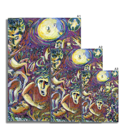 UNDERWORLD OF THE MIND Hahnemühle German Etching Print