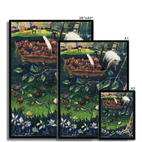 AN ORCHARD (WELLINGTON, NZ) Framed Print