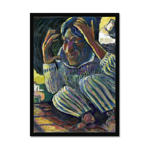 DEPRESSION Framed Print