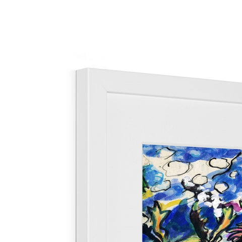 THE PUMPKIN SLEIGH Framed & Mounted Print