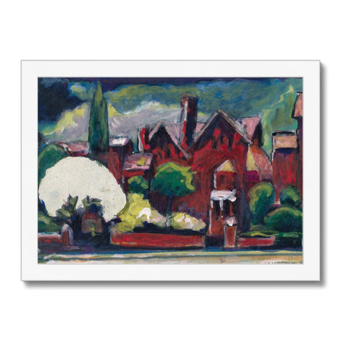 HIGHFIELD AVENUE, OXFORD Framed Print