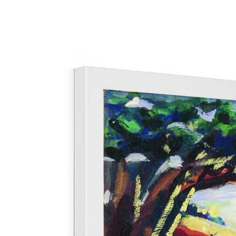 STREAM, AUCKLAND NZ Framed Print