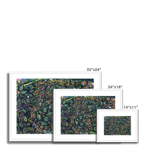 JUNGLE OF LIFE Framed & Mounted Print