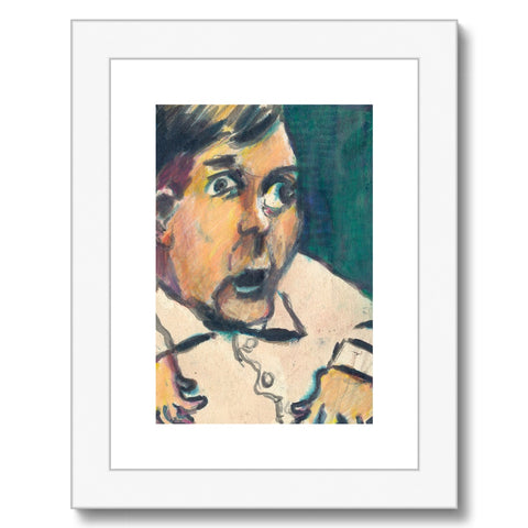 MERVYN Framed & Mounted Print