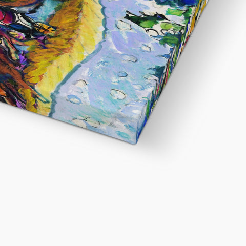 THE PUMPKIN SLEIGH Canvas