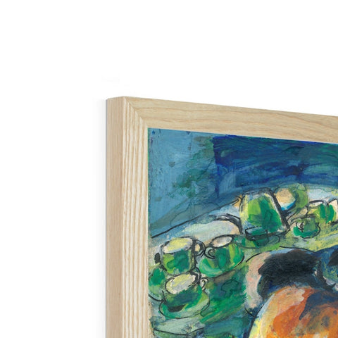 MRS SINGH, ALL SAINTS CHURCH Framed Print