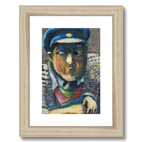 LIEUTENANT COMMANDER THOMAS CROOKES RN Framed & Mounted Print