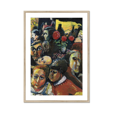 YOUNG AND THE OLD Framed & Mounted Print