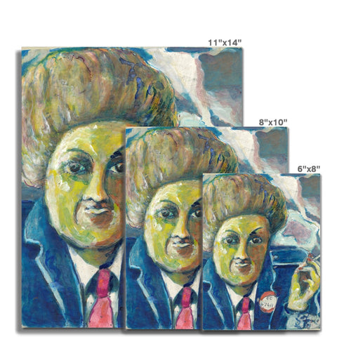 THE CONDUCTRESS Hahnemühle German Etching Print