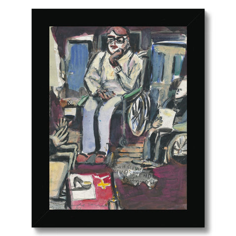 MORNING WORSHIP, RIVERMEAD Framed Print