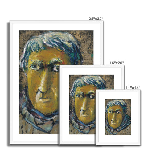 SELF PORTRAIT - CJH BLAKE Framed & Mounted Print