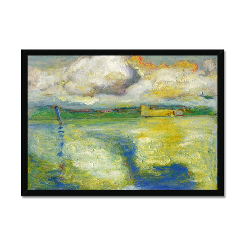 BINFIELD BERKSHIRE, BY VERA BLAKE Framed Print