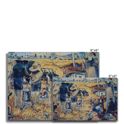 QUEENSLAND GANGERS Hahnemühle German Etching Print