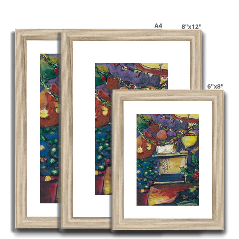 CHRISTMAS 1985 Framed & Mounted Print