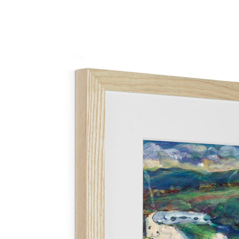 SCOTTISH CORRIES Framed & Mounted Print