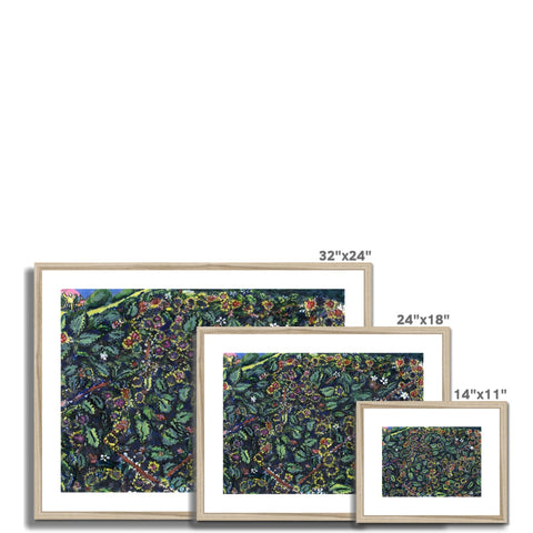 JUNGLE OF LIFE Framed & Mounted Print