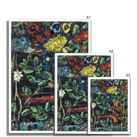 TOMATO VINE Framed Print