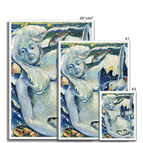 THE ALBATROSS Framed Print