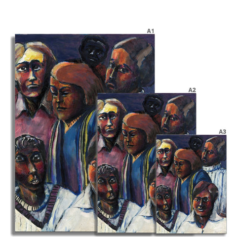 STUDENTS OF OXFORD Fine Art Print