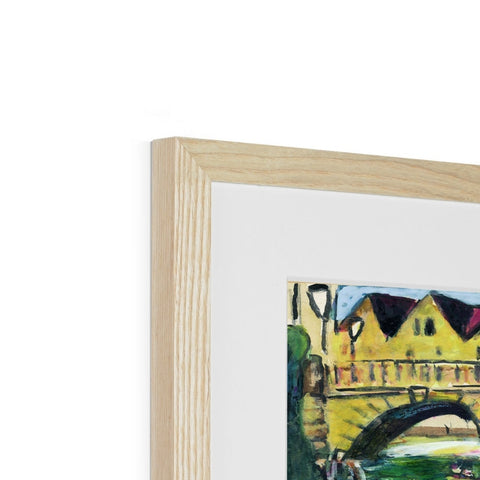 MAGDALEN BRIDGE, OXFORD Framed & Mounted Print