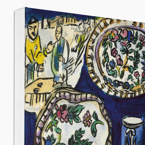 CHINA AND GLASS Canvas