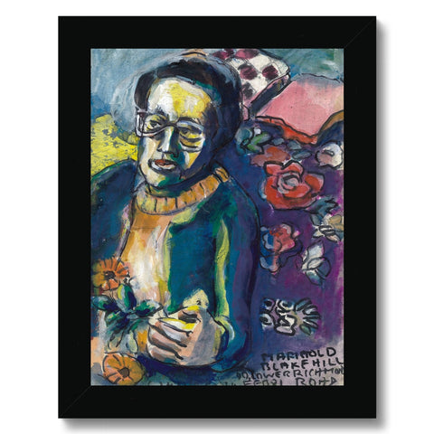 MARIGOLD BLAKE HILL Framed Print