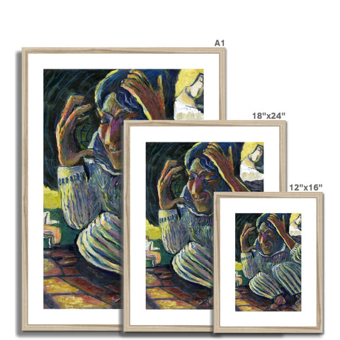 DEPRESSION Framed & Mounted Print