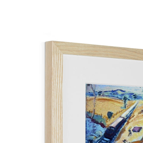 QUEENSLAND GANGERS Framed & Mounted Print