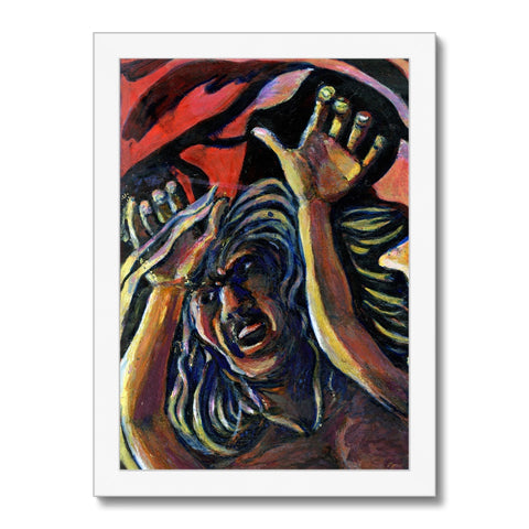 DESPAIR Framed Print