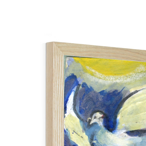 ONE WISE MAN Framed Print