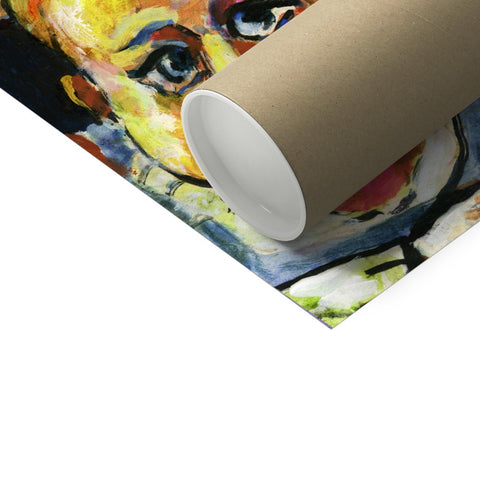 YOUNG AND THE OLD Hahnemühle German Etching Print