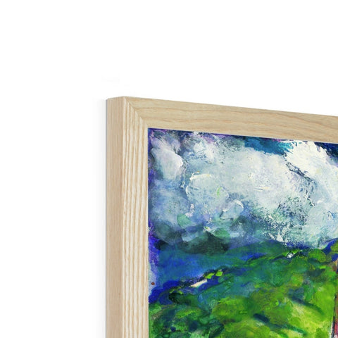 CHANIA, CRETE Framed Print