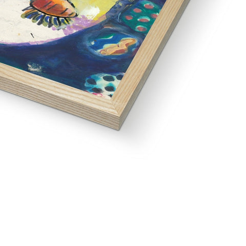 MAJOR TOM HARRISSON Framed Print