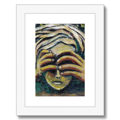 GRIEF Framed & Mounted Print