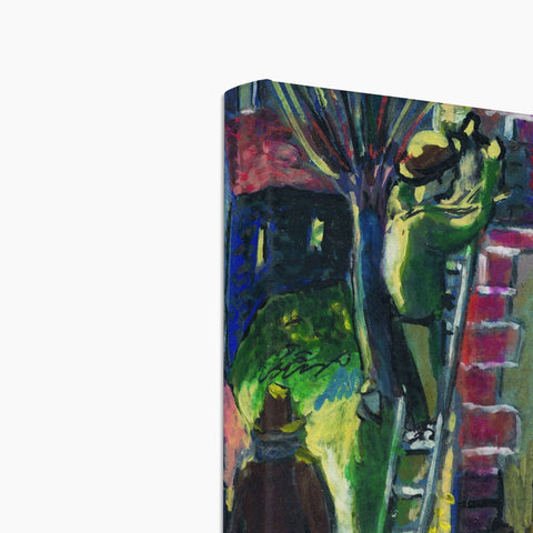 VISITING OXFORD 1985 Canvas