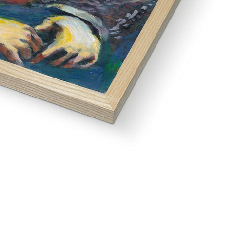 LIEUTENANT COMMANDER THOMAS CROOKES RN Framed Print