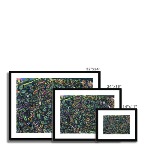 JUNGLE OF LIFE Framed & Mounted Print