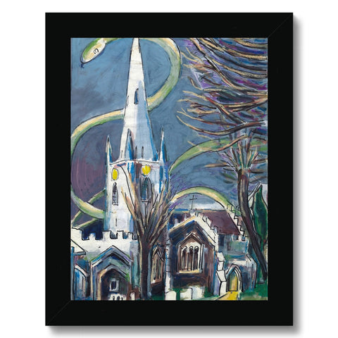 THE VIPER OR THE VICAR Framed Print