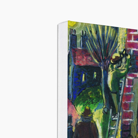 VISITING OXFORD 1985 Canvas