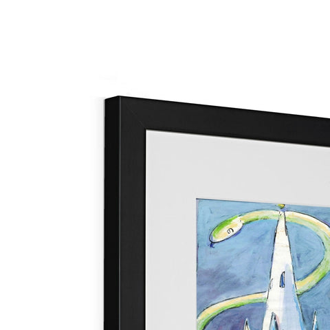 THE VIPER OR THE VICAR Framed & Mounted Print