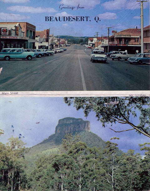 CJHBLAKE Post Card from Beaudesert, Queensland