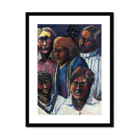 STUDENTS OF OXFORD Framed & Mounted Print