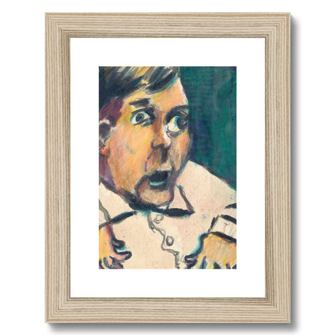 MERVYN Framed & Mounted Print