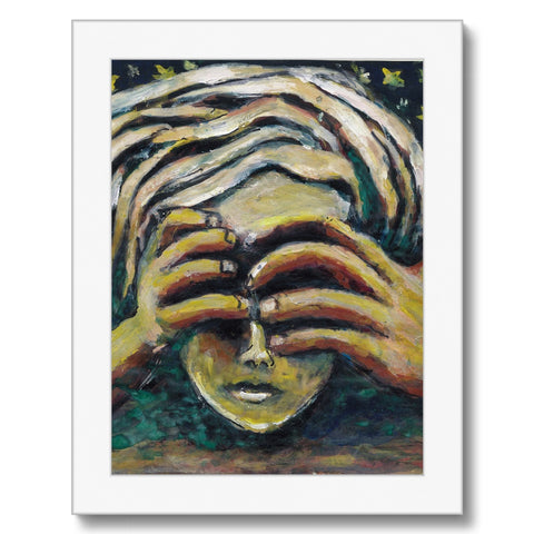 GRIEF Framed Print