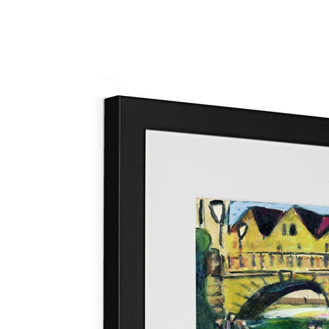 MAGDALEN BRIDGE, OXFORD Framed & Mounted Print