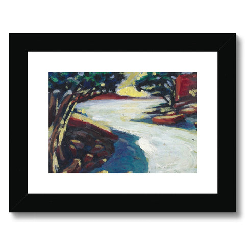 STREAM, AUCKLAND NZ Framed & Mounted Print